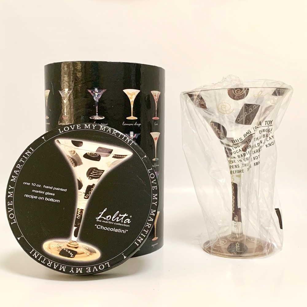 Lolita Designs 'Chocolatini' Martini Glass